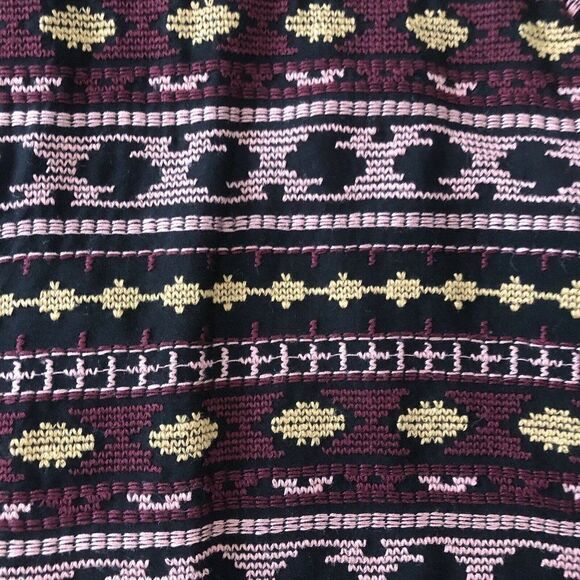 Duplan Women’s Size 10P Lightweight Jacket Embroidered Aztec Art to Wear Tribal - Picture 12 of 12